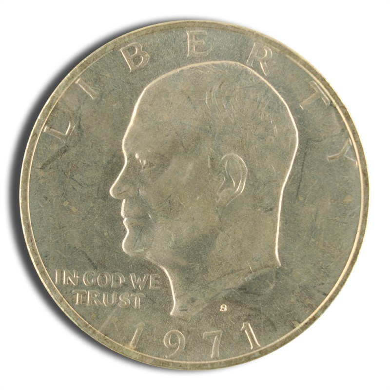 40% silver ike dollar (loose or in tubes)