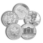 1 oz silver coin impaired sovereign mint (.999+)