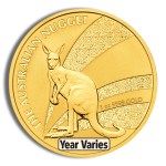 1 oz australian nugget gold coin (year varies)