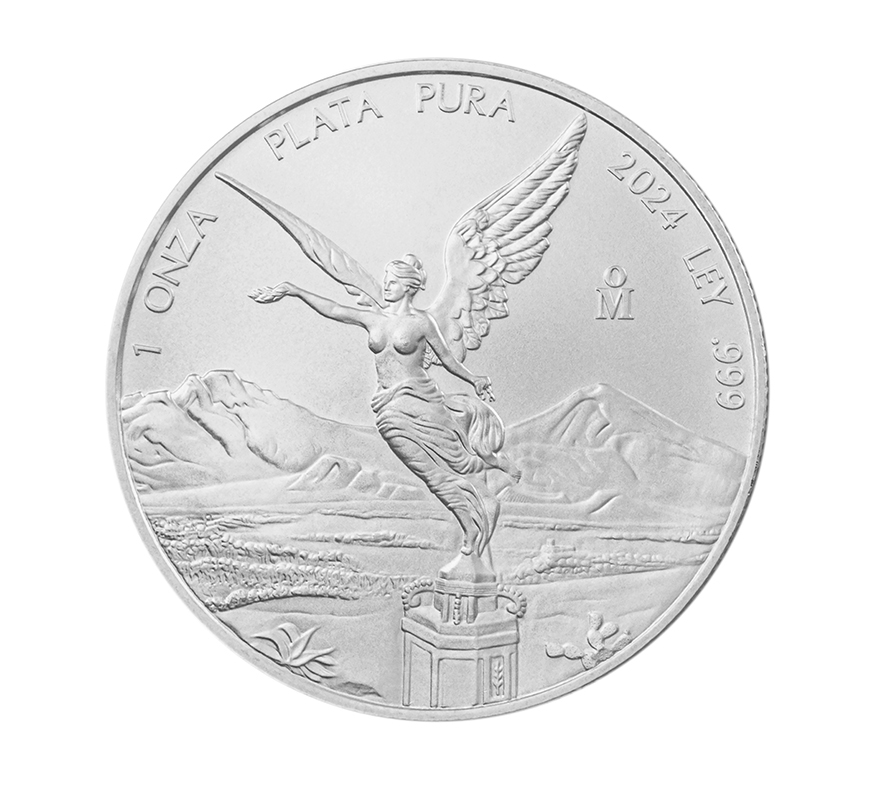 2024 1 oz silver mexican libertad bu