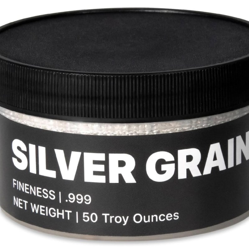 50 oz silver grain / shot (.999+)