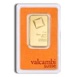 1 oz gold bar valcambi (carded)