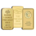 1 oz gold bar brand varies .9999 (ira eligible)