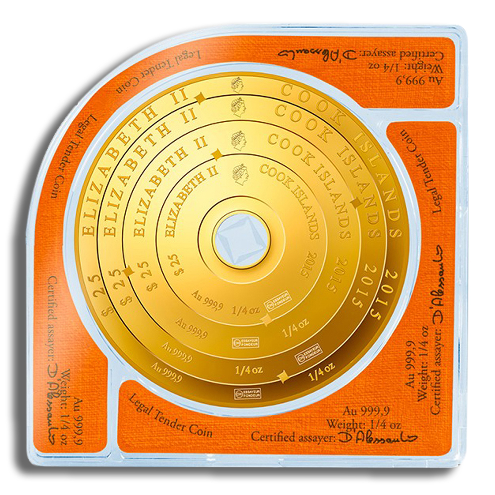 1 oz gold round valcambi armillary