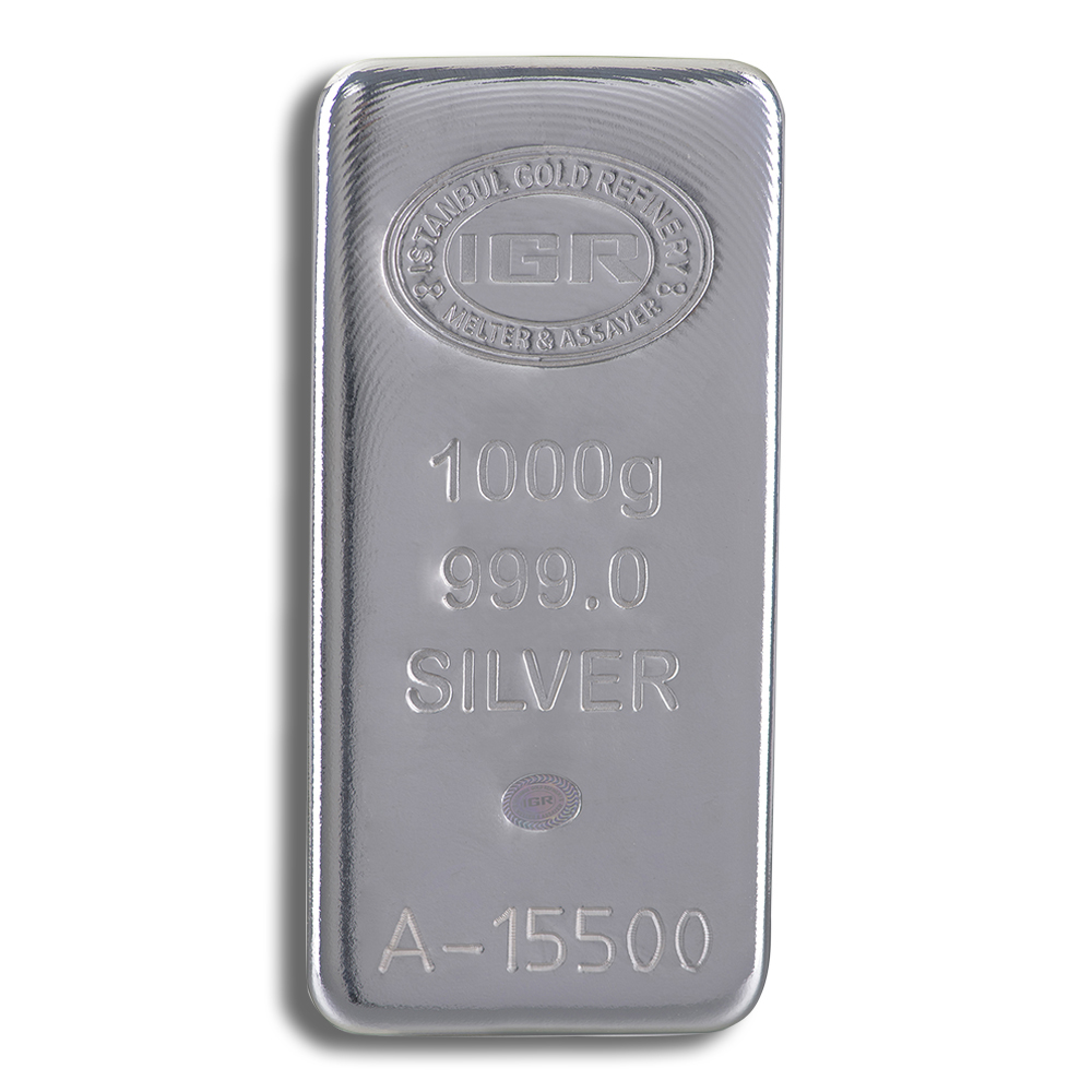 1 kilo silver bar igr metals