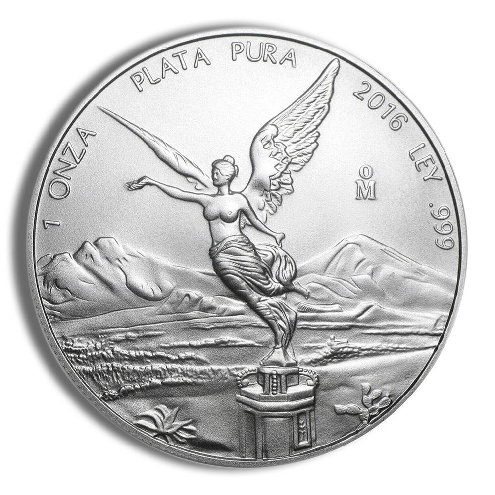 2016 1 oz silver mexican libertad bu