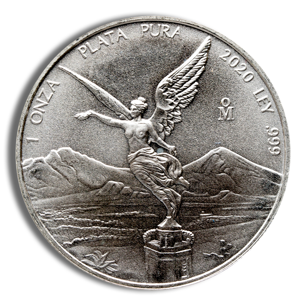 1 oz silver mexican libertad bu