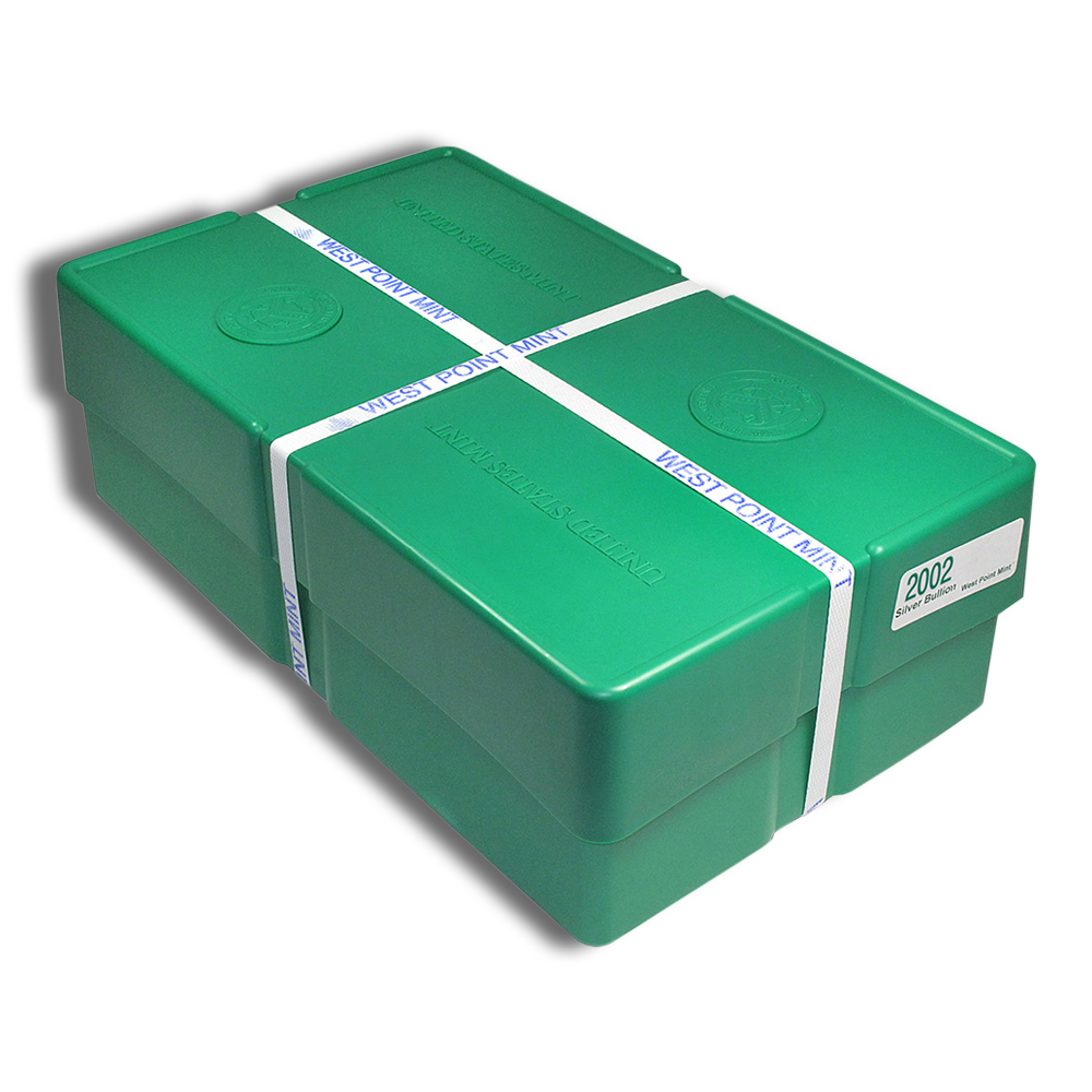 silver american eagle bu sealed box (year varies)