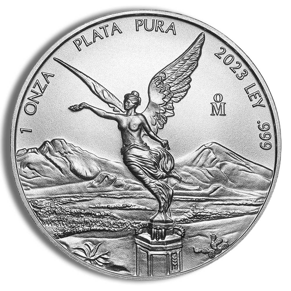 2023 1 oz silver mexican libertad bu