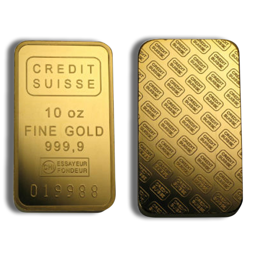 10 oz gold bar credit suisse
