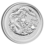 2012 kilo australia silver lunar dragon bu series ii