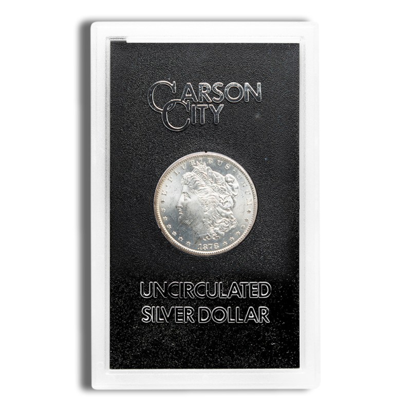 1878 cc gsa morgan dollar w/box & coa