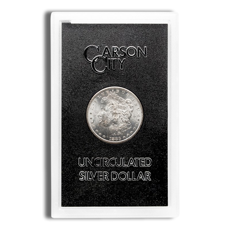 1883 cc gsa morgan dollar w/box & coa